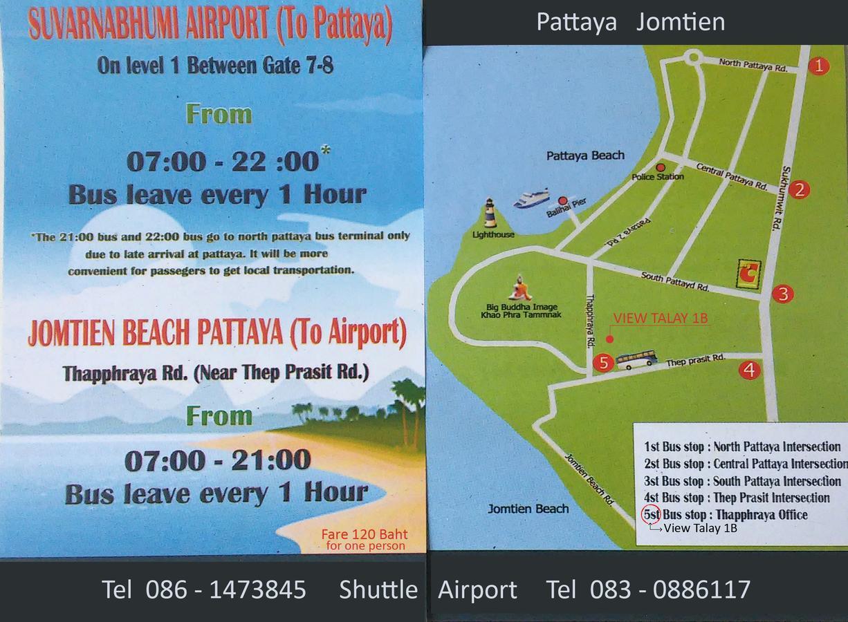 View Talay 1B Serviced Apartments Pattaya Zewnętrze zdjęcie